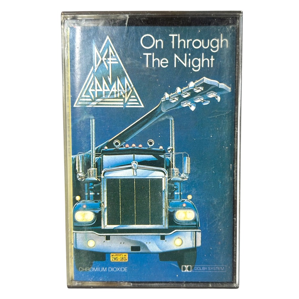 Def Leppard On Through The Night Cassette Vertigo 7138118 Holland 80s Metal Tape